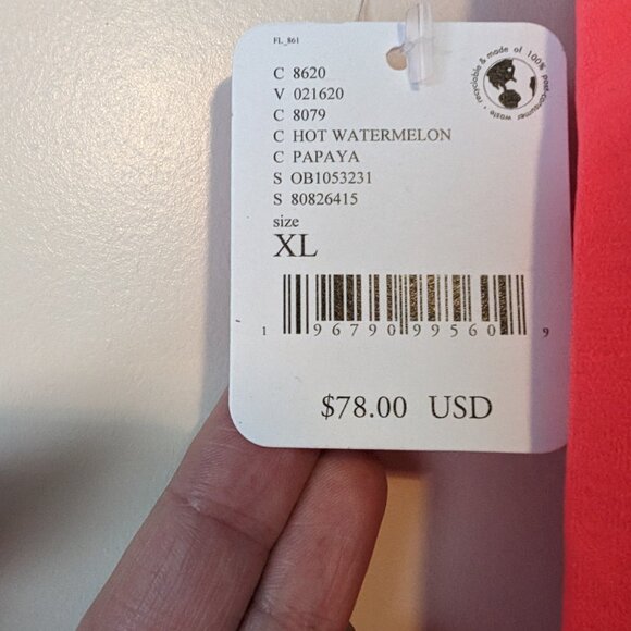 FP Movement Bright Orange leggings NWT - Picture 3 of 5